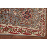 Gray Heriz Serapi Oriental Runner Rug Handmade Wool Carpet - 2'6"x 10'0"