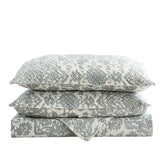 Gray Lightweight Bedspread Coverlet Set with Shams Bedding Set for All Season