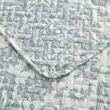 Gray Lightweight Bedspread Coverlet Set with Shams Bedding Set for All Season
