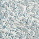 Gray Lightweight Bedspread Coverlet Set with Shams Bedding Set for All Season