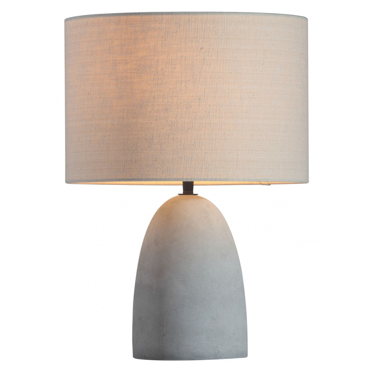 Gray Stone Table Lamp
