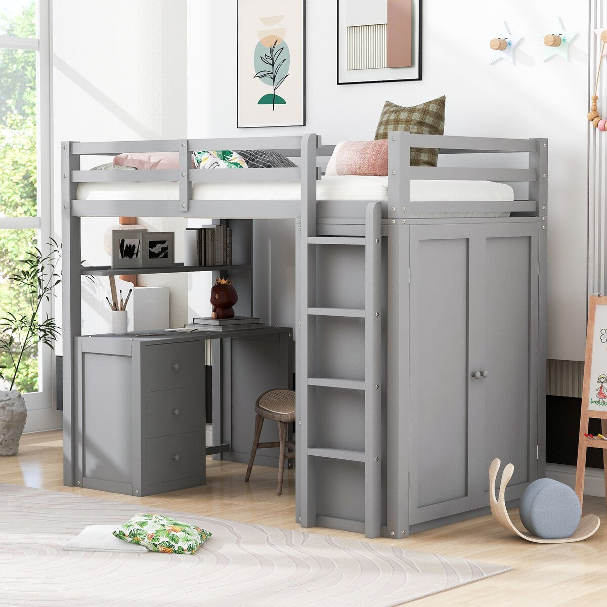 Twin size loft bed for adults new arrivals