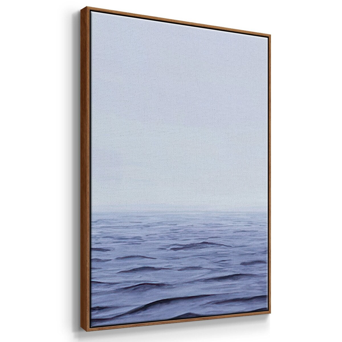 Grayscale Seascape I - Multi Piece Framed Canvas