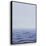 Grayscale Seascape I - Multi Piece Framed Canvas