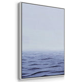 Grayscale Seascape I - Multi Piece Framed Canvas