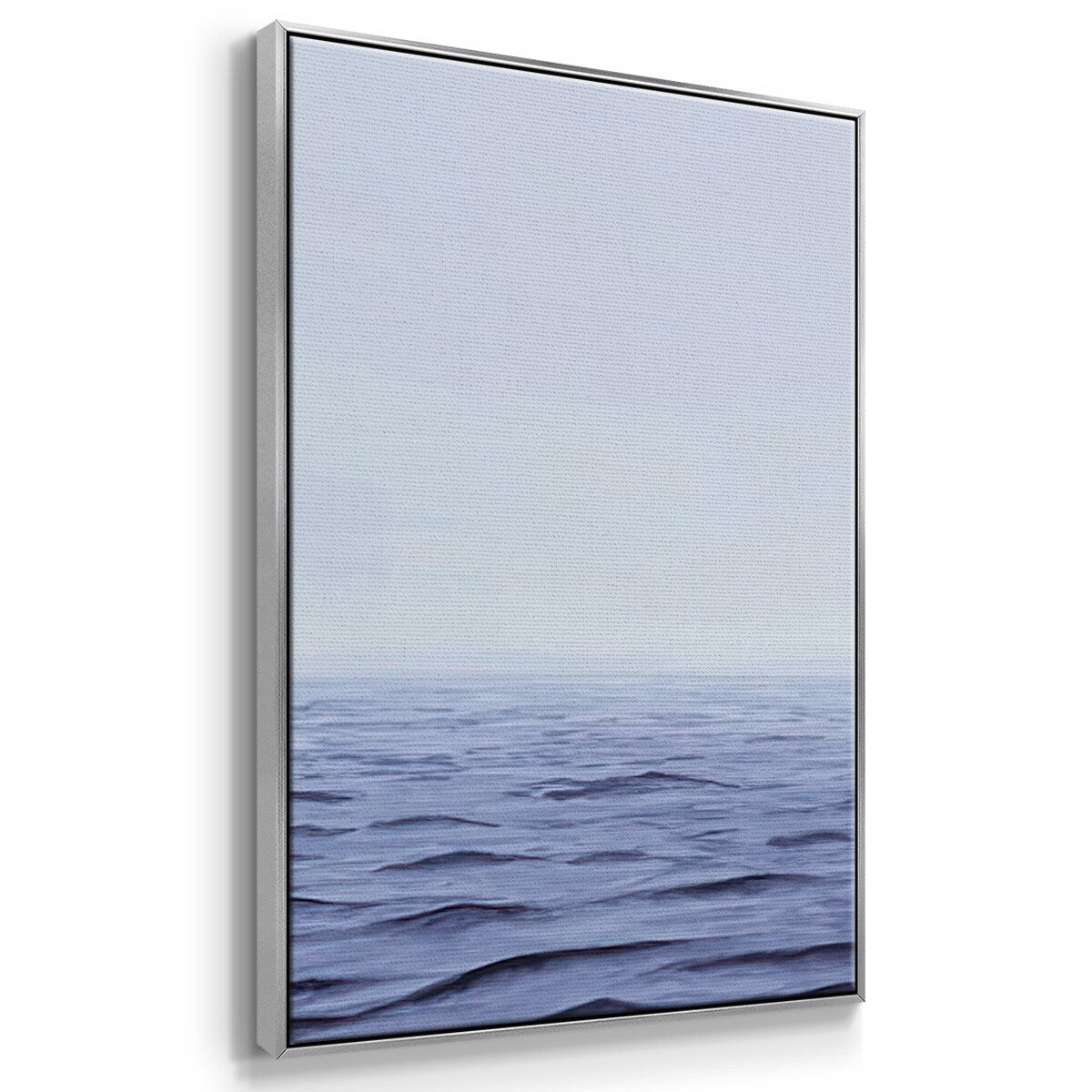Grayscale Seascape I - Multi Piece Framed Canvas