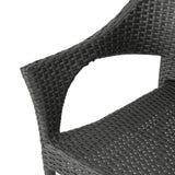 Grayson PE Wicker/ Aluminum/ Iron Outdoor 7-piece Dining Set by Christopher Knight Home