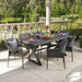 Grayson PE Wicker/ Aluminum/ Iron Outdoor 7-piece Dining Set by Christopher Knight Home