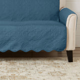 Reversible Love Seat Cover Quilted Pet Furniture Protector Slipcover