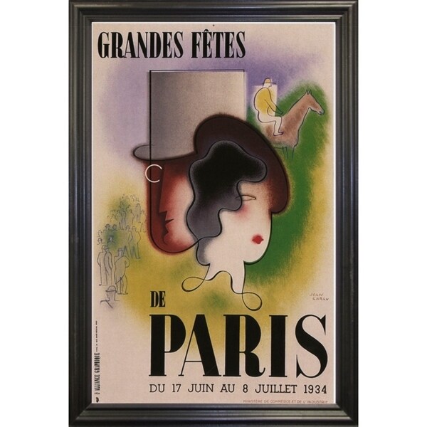 Greatfeasts Of Paris-VINAPP116534 Print 17"x10.75" by Vintage Apple Collection