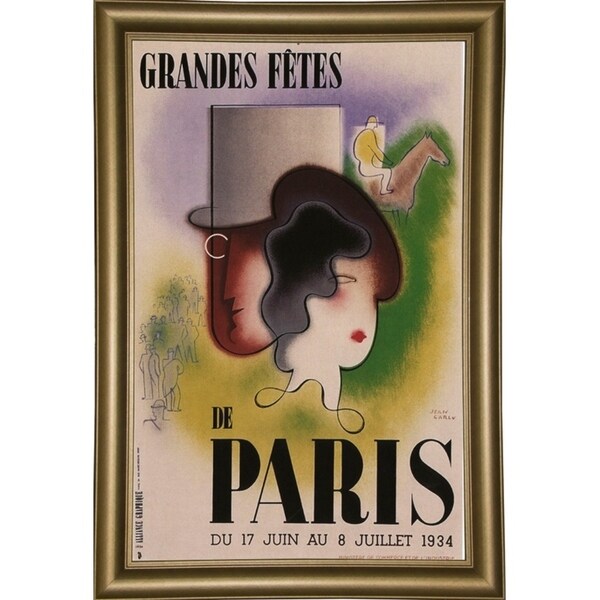 Greatfeasts Of Paris-VINAPP116534 Print 17"x10.75" by Vintage Apple Collection