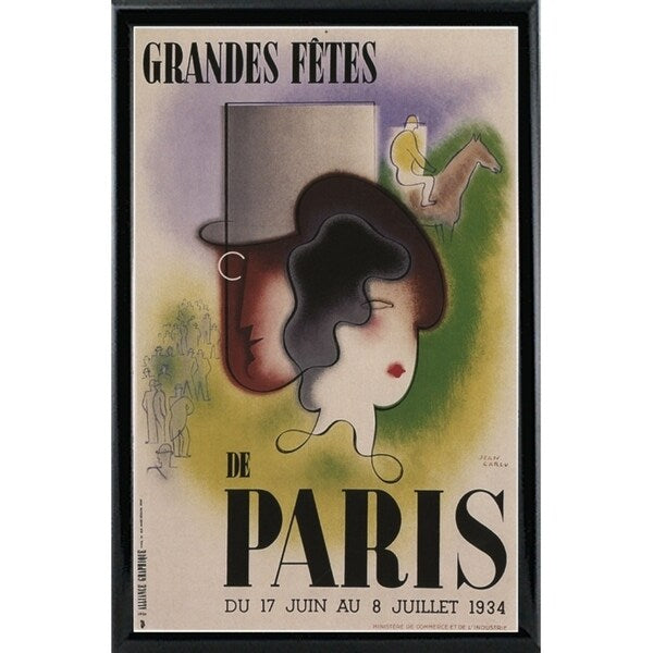 Greatfeasts Of Paris-VINAPP116534 Print 17"x10.75" by Vintage Apple Collection