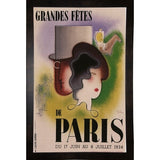 Greatfeasts Of Paris-VINAPP116534 Print 17"x10.75" by Vintage Apple Collection