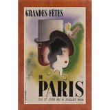 Greatfeasts Of Paris-VINAPP116534 Print 17"x10.75" by Vintage Apple Collection