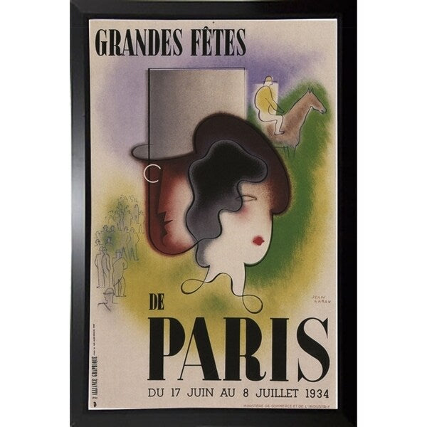 Greatfeasts Of Paris-VINAPP116534 Print 17"x10.75" by Vintage Apple Collection
