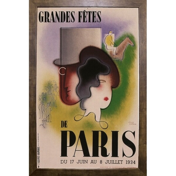 Greatfeasts Of Paris-VINAPP116534 Print 17"x10.75" by Vintage Apple Collection