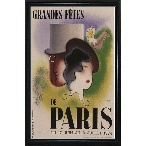 Greatfeasts Of Paris-VINAPP116534 Print 17"x10.75" by Vintage Apple Collection