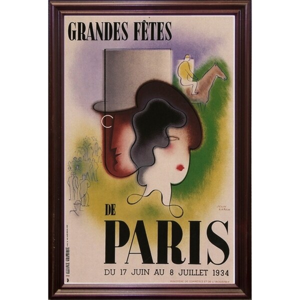 Greatfeasts Of Paris-VINAPP116534 Print 17"x10.75" by Vintage Apple Collection