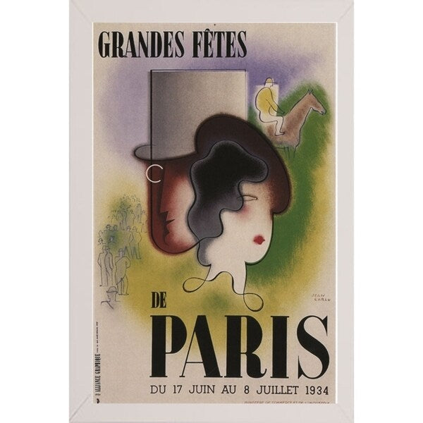 Greatfeasts Of Paris-VINAPP116534 Print 17"x10.75" by Vintage Apple Collection