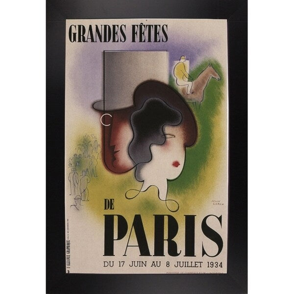 Greatfeasts Of Paris-VINAPP116534 Print 17"x10.75" by Vintage Apple Collection