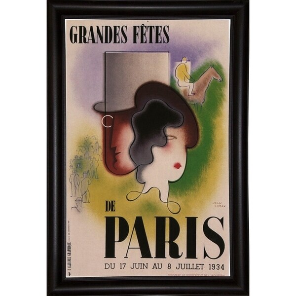 Greatfeasts Of Paris-VINAPP116534 Print 17"x10.75" by Vintage Apple Collection