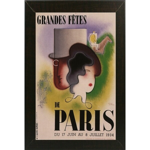 Greatfeasts Of Paris-VINAPP116534 Print 17"x10.75" by Vintage Apple Collection