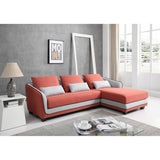 Greatime S2608 Moden Fabric Section Sofa