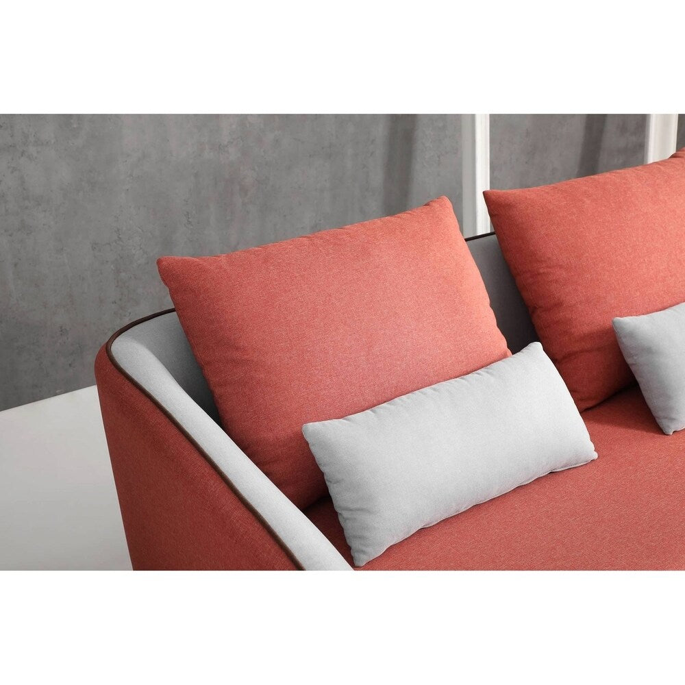 Greatime S2608 Moden Fabric Section Sofa