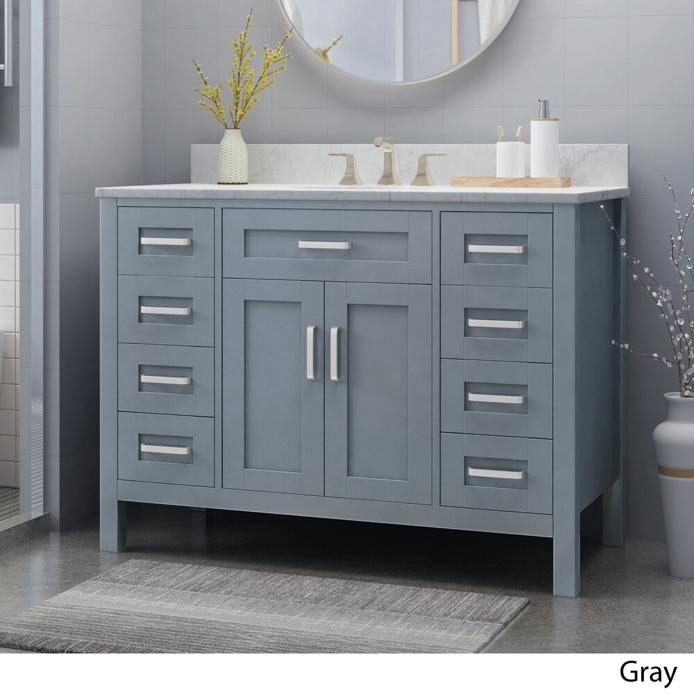 Greeley 48" Wood Bathroom Vanity (Counter Top Not Included) by Christopher Knight Home
