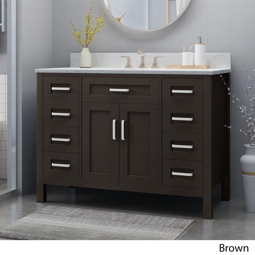 Greeley 48" Wood Bathroom Vanity (Counter Top Not Included) by Christopher Knight Home