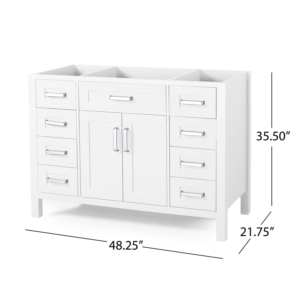 Greeley 48" Wood Bathroom Vanity (Counter Top Not Included) by Christopher Knight Home