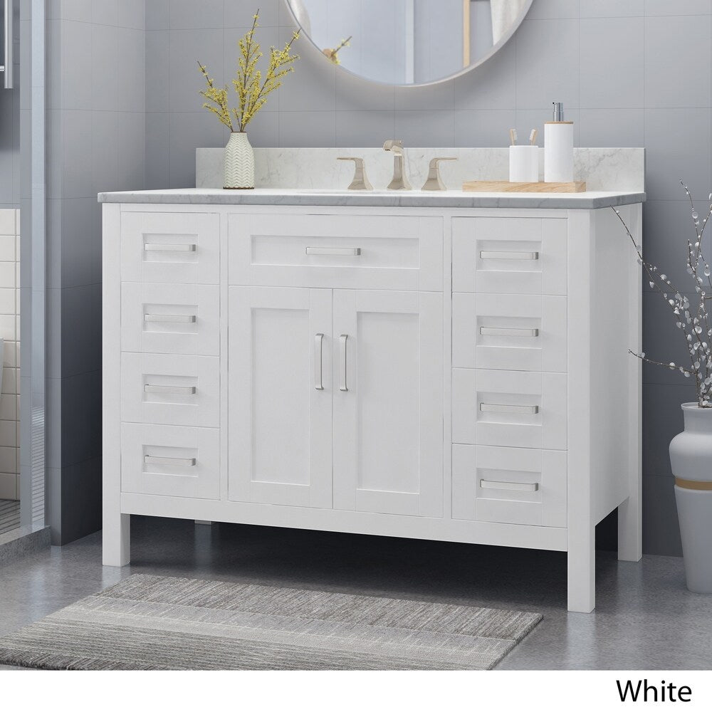 Greeley 48" Wood Bathroom Vanity (Counter Top Not Included) by Christopher Knight Home
