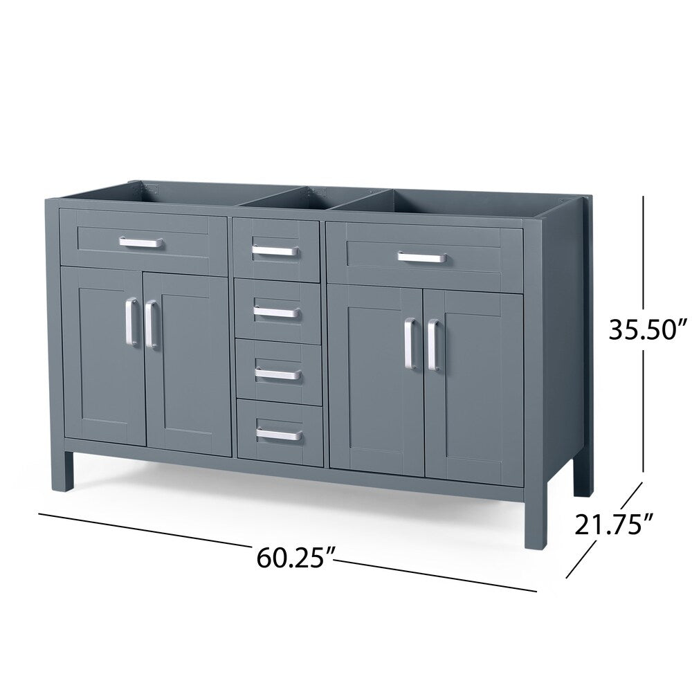 Greeley 60" Wood Bathroom Vanity (Counter Top Not Included) by Christopher Knight Home