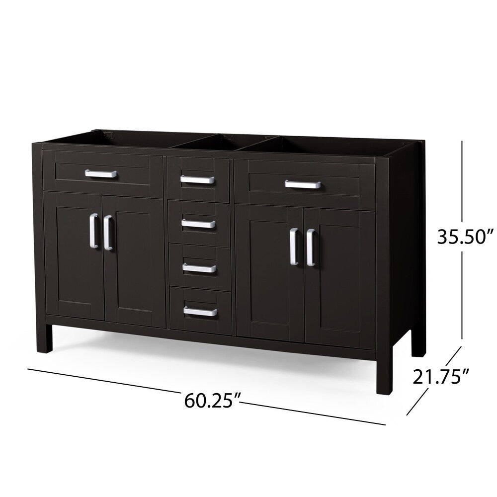 Greeley 60" Wood Bathroom Vanity (Counter Top Not Included) by Christopher Knight Home