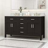Greeley 60" Wood Bathroom Vanity (Counter Top Not Included) by Christopher Knight Home