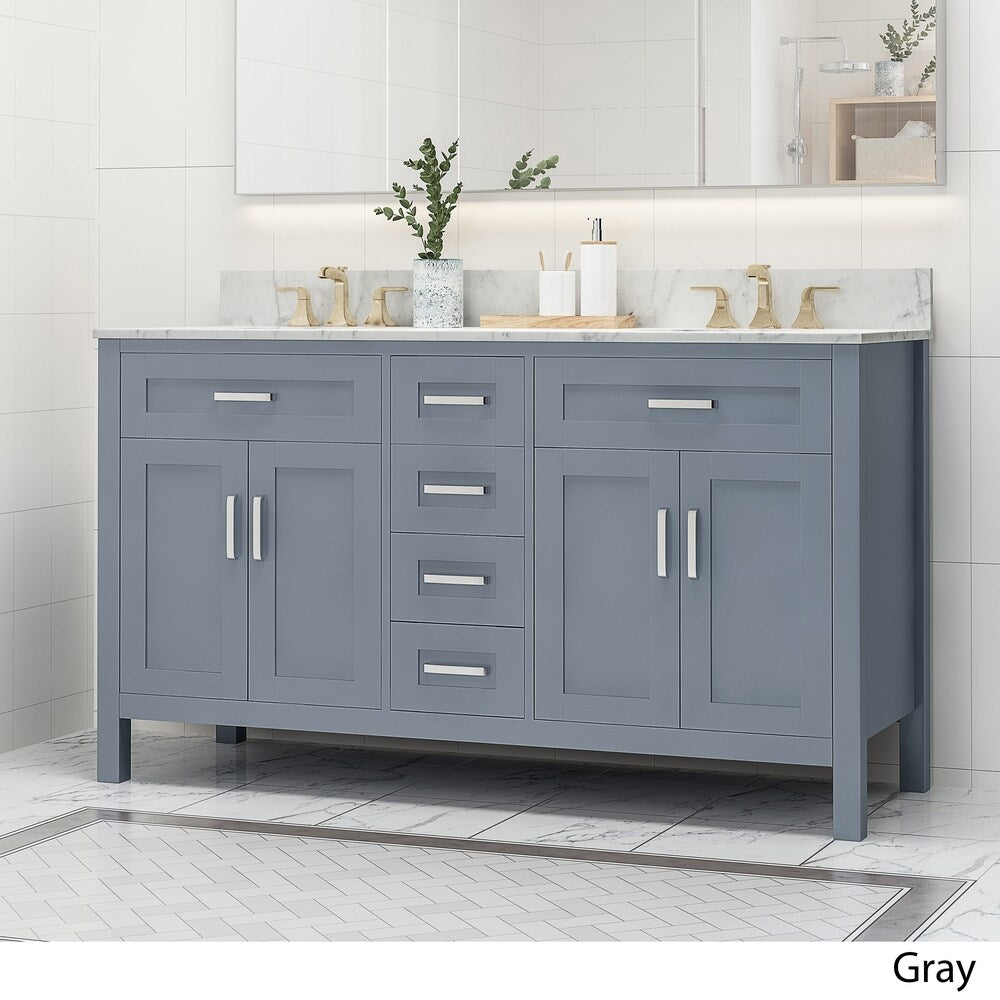 Greeley 60" Wood Bathroom Vanity (Counter Top Not Included) by Christopher Knight Home