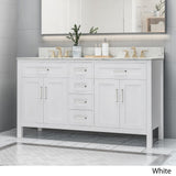 Greeley 60" Wood Bathroom Vanity (Counter Top Not Included) by Christopher Knight Home