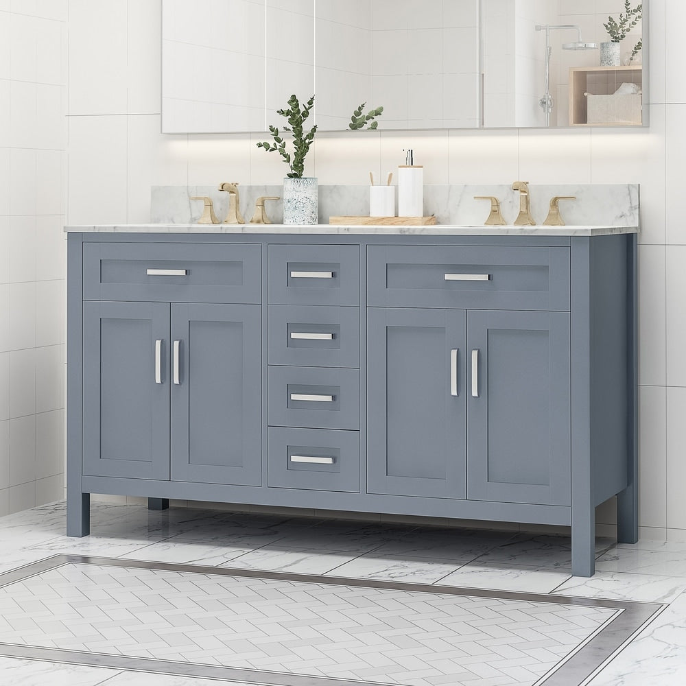 Greeley 60" Wood Bathroom Vanity (Counter Top Not Included) by Christopher Knight Home