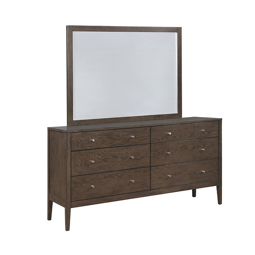 Greeley Mid-century Modern Ash Brown Dresser