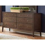 Greeley Mid-century Modern Ash Brown Dresser