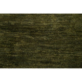 Green Gabbeh Kashkoli Wool Modern Area Rug - 5'6''x 7'6''