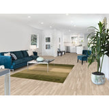 Green Gabbeh Kashkoli Wool Modern Area Rug - 5'6''x 7'6''