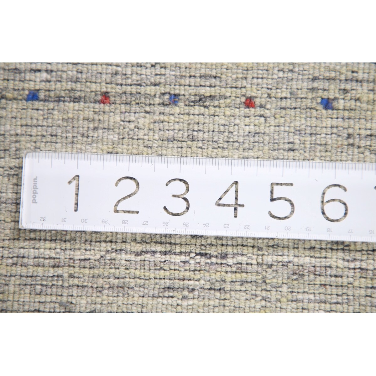 Green Gabbeh Tribal Area Rug Handmade Oriental Wool Carpet - 9'2" x 11'11"