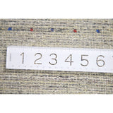 Green Gabbeh Tribal Area Rug Handmade Oriental Wool Carpet - 9'2" x 11'11"