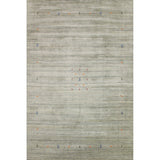 Green Gabbeh Tribal Area Rug Handmade Oriental Wool Carpet - 9'2" x 11'11"