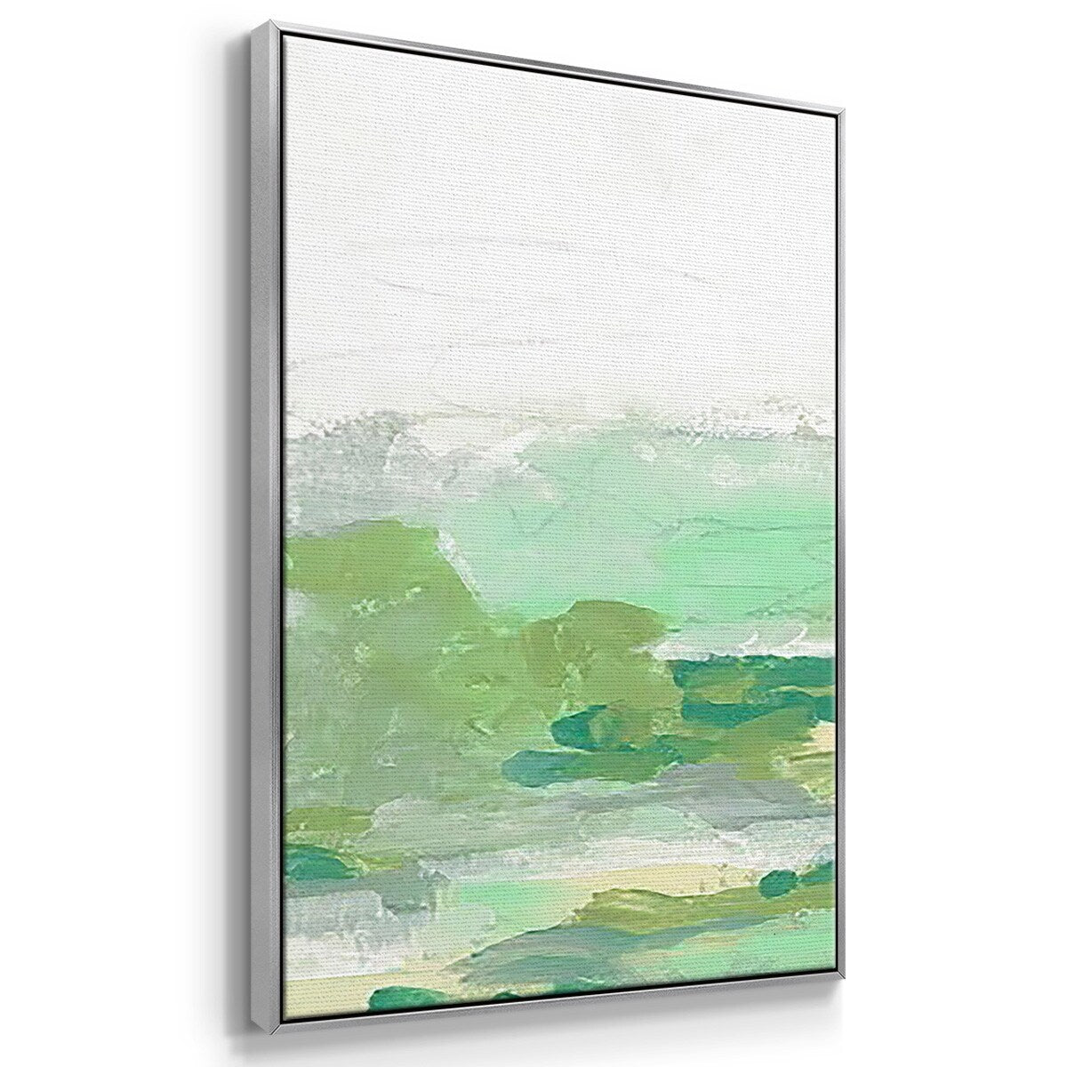 Green Mist Vista I - Multi Piece Framed Canvas
