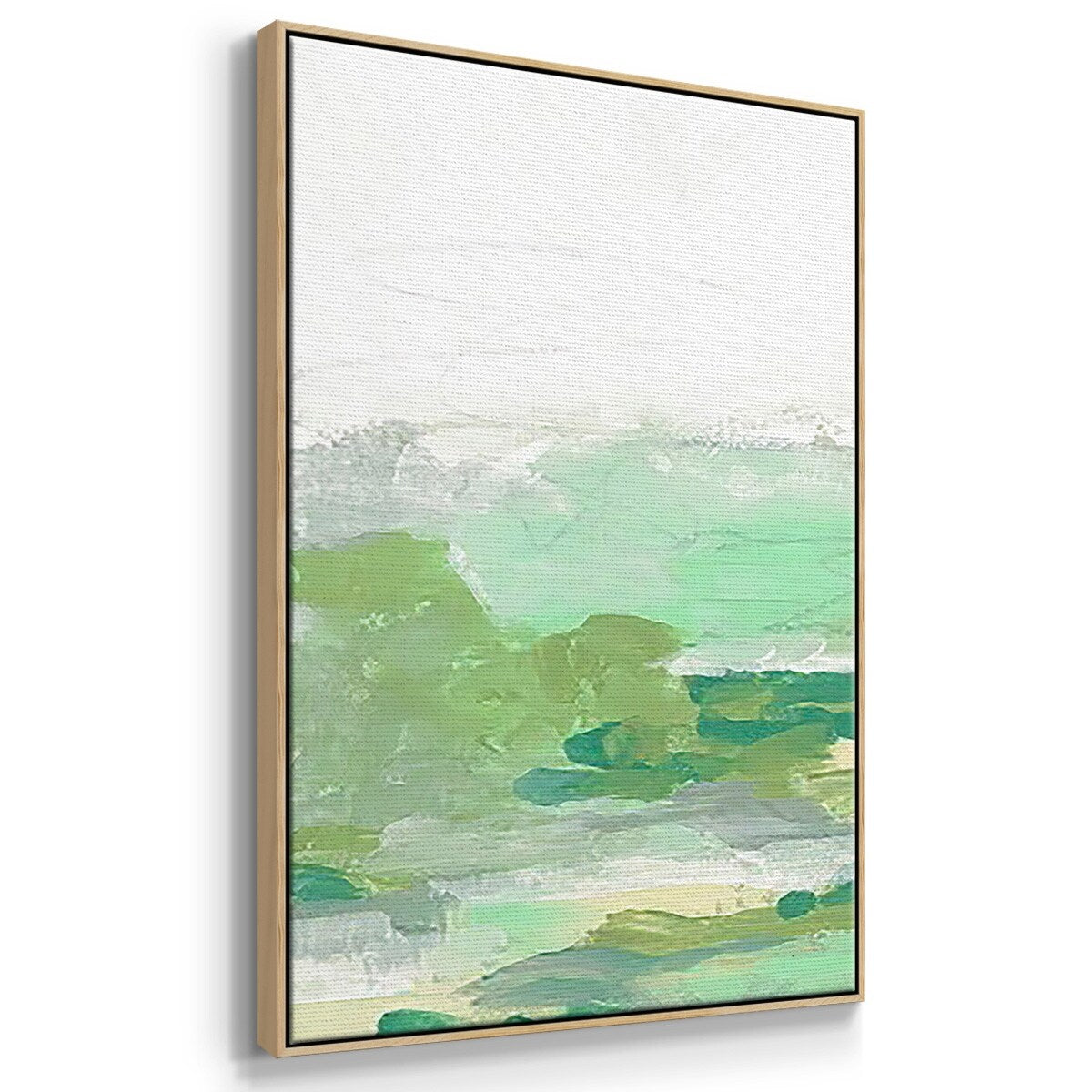 Green Mist Vista I - Multi Piece Framed Canvas