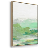 Green Mist Vista I - Multi Piece Framed Canvas