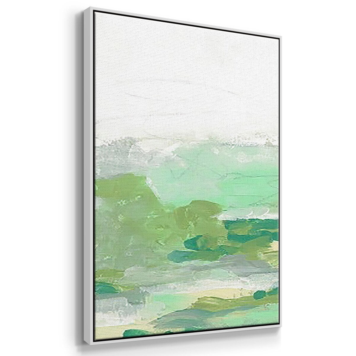 Green Mist Vista I - Multi Piece Framed Canvas