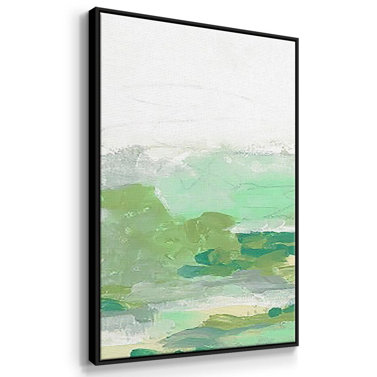 Green Mist Vista I - Multi Piece Framed Canvas